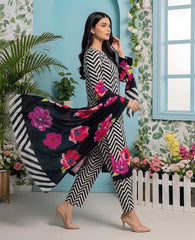3 Pcs Lawn Unstitched Suit 511