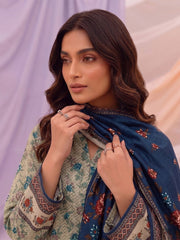 3 Pcs Lawn Unstitched Suit 518