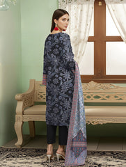 3 Pcs Lawn Unstitched Suit 520