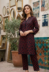 2 Pcs Ladies Suit Des 124