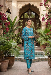 2 Pcs Ladies Suit Des 125