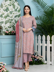 3 Pcs Lawn Unstitched Suit 531