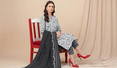 3 Pcs Lawn Unstitched Suit 533