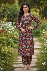 2 Pcs Ladies Suit Des 142