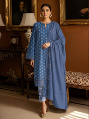 3 Pcs Lawn Unstitched Suit 547