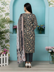 3 Pcs Lawn Unstitched Suit 557