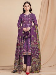 3 Pcs Lawn Unstitched Suit 559