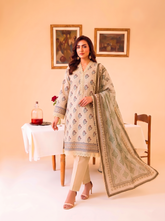 3 Pcs Lawn Unstitched Suit 576