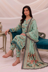 3 Pcs Lawn Unstitched Suit 507