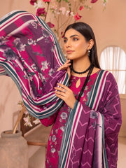 3 Pcs Lawn Unstitched Suit 589