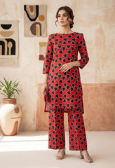 2 Pcs Ladies Suit  Des  122