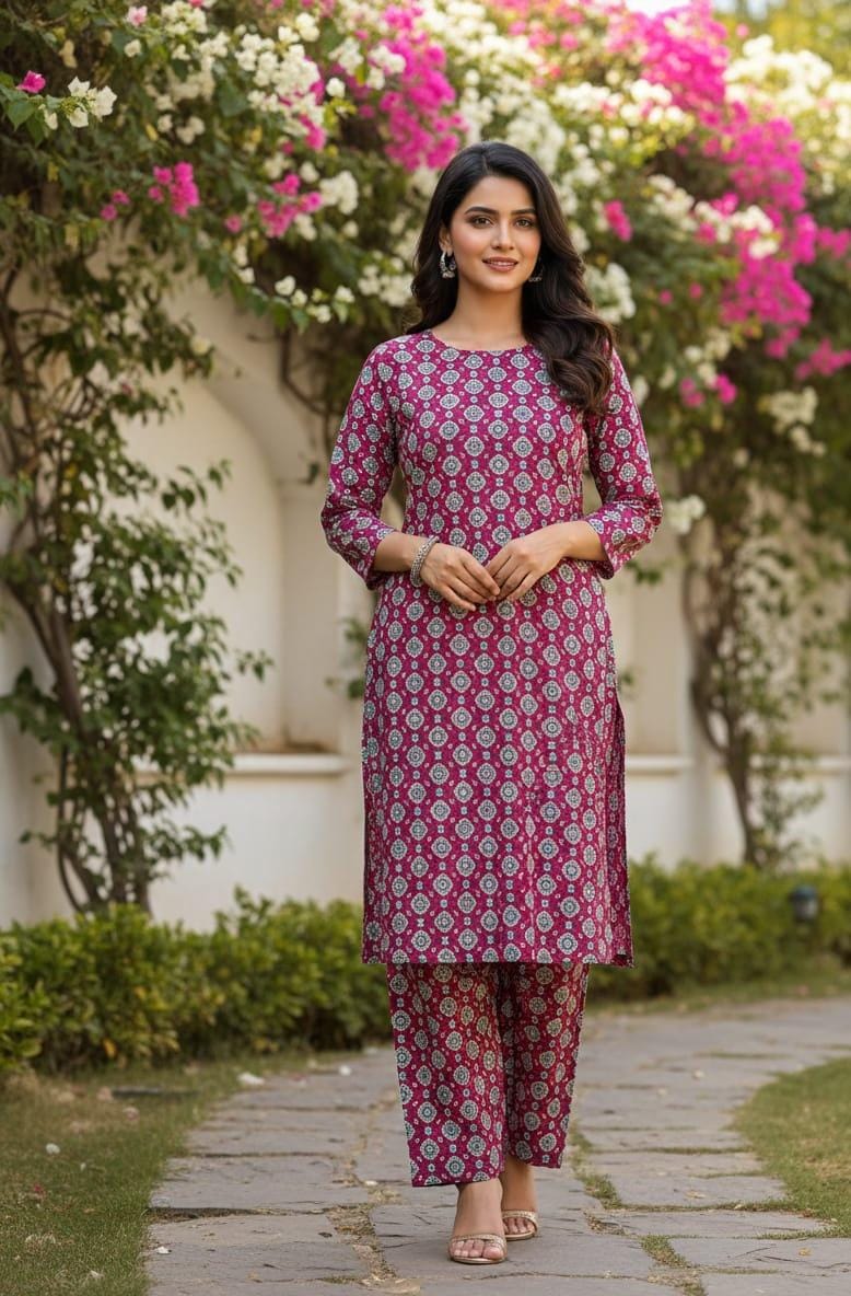 2 Pcs Ladies Suit  Des  131