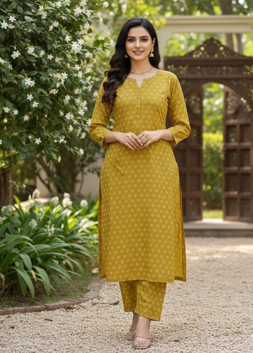 2 Pcs Ladies Suit  Des  134