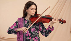3 Pcs Lawn Unstitched Suit 537