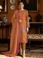 3 Pcs Lawn Unstitched Suit 544