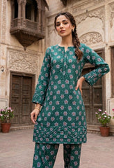 2 Pcs Ladies Suit  Des  147