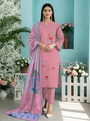 3 Pcs Lawn Unstitched Suit 558
