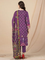 3 Pcs Lawn Unstitched Suit 559