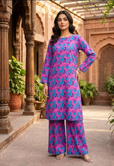 2 Pcs Ladies Suit  Des  165