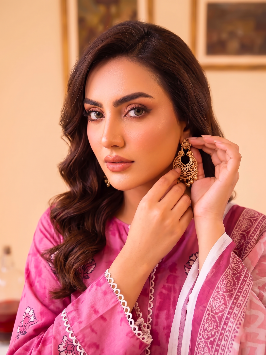 3 Pcs Lawn Unstitched Suit 569