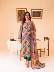 3 Pcs Lawn Unstitched Suit 570