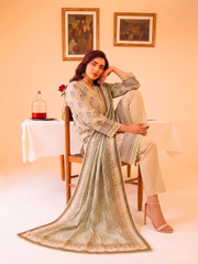 3 Pcs Lawn Unstitched Suit 575