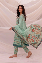 3 Pcs Lawn Unstitched Suit 507