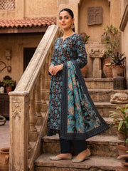 3 Pcs Lawn Unstitched Suit 592